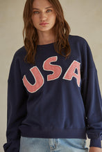 Load image into Gallery viewer, USA Sweatshirt - Navy
