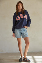 Load image into Gallery viewer, USA Sweatshirt - Navy
