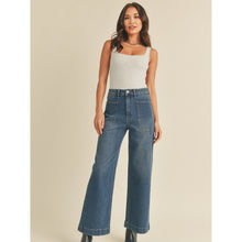 Load image into Gallery viewer, Eve Utility Jeans - Dark Denim
