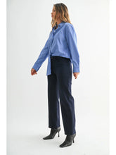 Load image into Gallery viewer, Utility Pocket Relaxed Jeans - Navy (Style: JP389)
