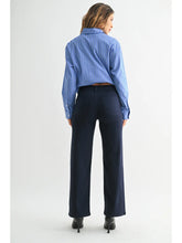 Load image into Gallery viewer, Utility Pocket Relaxed Jeans - Navy (Style: JP389)
