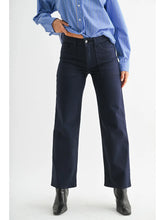 Load image into Gallery viewer, Utility Pocket Relaxed Jeans - Navy (Style: JP389)
