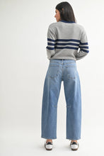 Load image into Gallery viewer, Utility Seamed Barrel Jeans - Med Wash (BP203J)
