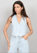 Load image into Gallery viewer, Verana Vest - Light Blue Denim

