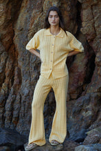 Load image into Gallery viewer, Walk With Me Crochet Pants - Dusty Yellow
