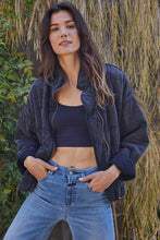 Load image into Gallery viewer, It&#39;s All Good Washed Shacket - Lime - Charcoal - Cream - Desert Tan
