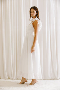 Romantic Maxi Dress - White