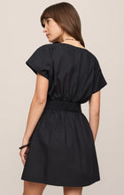 Load image into Gallery viewer, Mattie Striped Knit Mini Dress - Ash Black
