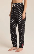 Load image into Gallery viewer, Dot Life Jogger - Black w/ Ivory Dots
