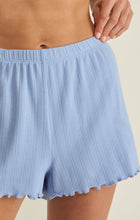 Load image into Gallery viewer, Let's Make Up Pointelle Shorts- Ice Blue
