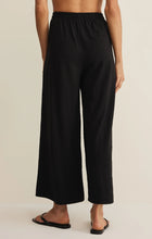 Load image into Gallery viewer, Scout Textured Slub Pants - Whisper White - Black
