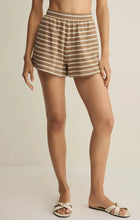 Load image into Gallery viewer, Tilly Striped Shorts- Rainforest - Taro
