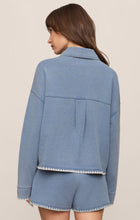 Load image into Gallery viewer, All Day Whipstitch Jacket - Santorini Indigo
