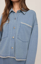 Load image into Gallery viewer, All Day Whipstitch Jacket - Santorini Indigo
