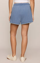 Load image into Gallery viewer, Hunter Whipstitch Denim Shorts - Santorini Indigo
