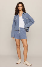 Load image into Gallery viewer, Hunter Whipstitch Denim Shorts - Santorini Indigo
