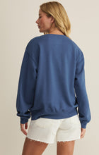 Load image into Gallery viewer, Americana Boyfriend Sweatshirt - True Navy
