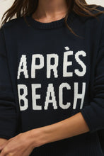 Load image into Gallery viewer, Apres Beach Sienna Sweater - Eclipse (Navy)
