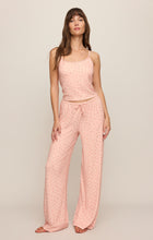 Load image into Gallery viewer, Better Off Pointelle Tank - Rosewater
