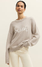 Load image into Gallery viewer, Boyfriend Beach Sweater - Natural Heather
