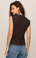 Load image into Gallery viewer, Cabot Sweater Vest - Dark Chocolate
