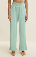 Load image into Gallery viewer, Dawn Smocked Jersey Pants - Crystal Green
