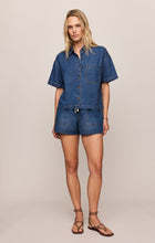 Load image into Gallery viewer, Daycation Denim Utility Shorts - Deep Water

