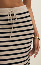 Load image into Gallery viewer, Emori Striped Skirt - Natural
