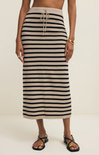 Load image into Gallery viewer, Emori Striped Skirt - Natural
