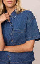 Load image into Gallery viewer, Everyday Denim Button Up - Deep Water
