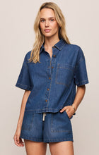 Load image into Gallery viewer, Everyday Denim Button Up - Deep Water
