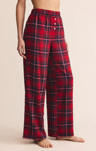 Load image into Gallery viewer, Hangout Plaid Pant - Haute Red Plaid
