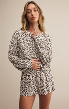 Load image into Gallery viewer, Luxe Leopard LS Top - Leopard Print on Champagne
