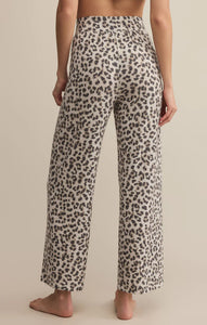 Luxe Leopard Pants - Leopard Print on Champagne