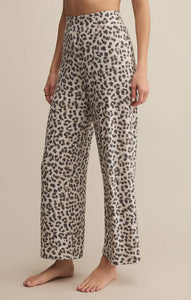 Luxe Leopard Pants - Leopard Print on Champagne