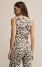 Load image into Gallery viewer, Luxe Leopard Tank - Leopard Print on Champagne
