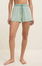 Load image into Gallery viewer, Nori Striped Shorts- Crystal Green
