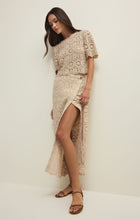 Load image into Gallery viewer, Raquel Lace Midi Skirt - Natural
