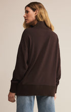 Load image into Gallery viewer, Sable Rib Sweatshirt - Chocolate Cherry

