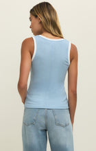 Load image into Gallery viewer, Sirena Colorblocked Rib Tank - Coast - Eclipse
