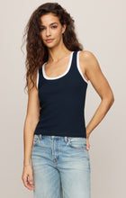 Load image into Gallery viewer, Sirena Colorblocked Rib Tank - Coast - Eclipse
