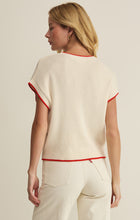 Load image into Gallery viewer, Sleeveless Patriot Sweater - Cloud

