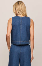 Load image into Gallery viewer, Sunseeker Denim Tank - Deep Water
