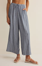 Load image into Gallery viewer, Perfect Stripe Pants _ Blue Indigo
