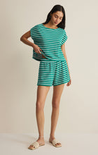 Load image into Gallery viewer, Tilly Striped Shorts- Rainforest - Taro
