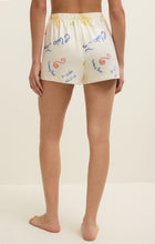 Load image into Gallery viewer, Tropic PJ Shorts - Tropical Print on Vanilla Ice
