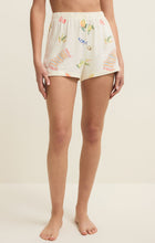 Load image into Gallery viewer, Tropic PJ Shorts - Tropical Print on Vanilla Ice

