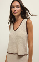 Load image into Gallery viewer, Yessenia Whipstitch Tank - Linen
