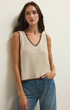 Load image into Gallery viewer, Yessenia Whipstitch Tank - Linen
