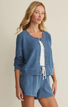 Load image into Gallery viewer, Daily Denim Knit Cardigan - Calypso Blue Indigo
